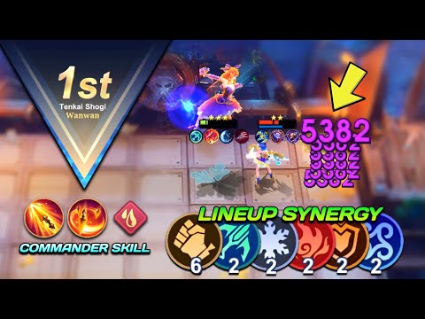 3 STAR GUINEVERE + FULL BRUISER SYNERGY TOTALLY DESTROYED ENEMIES!! (full gameplay no cut)