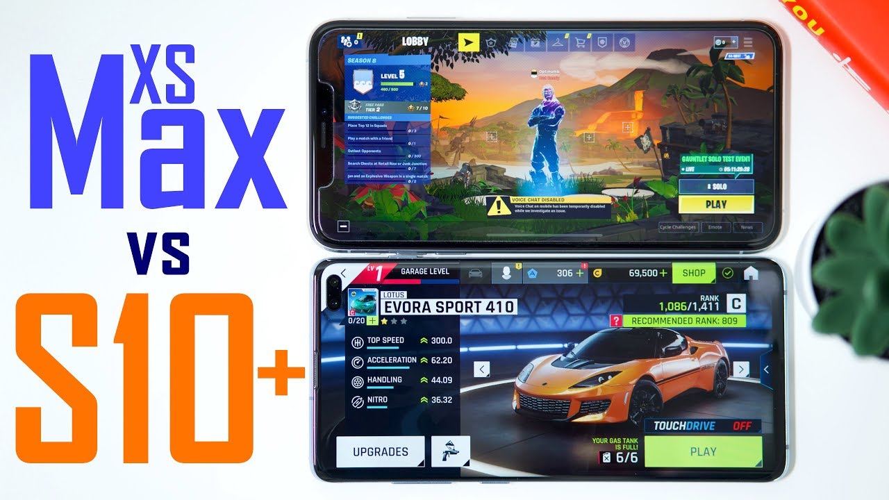 Galaxy S10+ vs XS Max - Gaming Performance Comparison