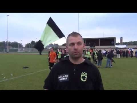 Taastrup FC-træner Jonas Borup efter sejr over Korup