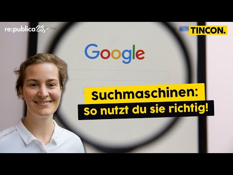 Video Thumbnail: Google, Ecosia & Co.: Was es bedeutet, Suchmaschinen zu vertrauen | TINCON Berlin 2023
