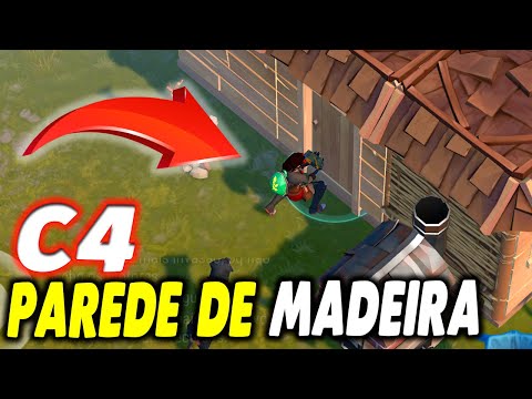 EITA! C4 NA PAREDE DE MADEIRA DURANTE A INVASÃO DUPLA - Last Day On Earth