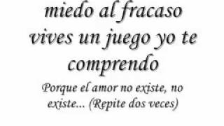 Plan B - El Amor No Existe (Letra - Lyrics)