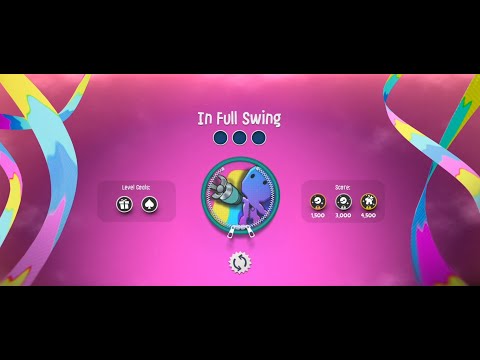 PS5 Sackboy: A Big Adventure Part 62 In Full Swing Walkthrough 100% Gameplay