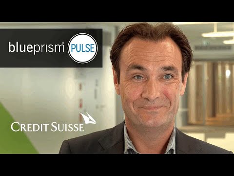 How RPA is being used within Credit Suisse, their future plans and the value he has found from attending our Blue Prism Pulse event in Munich