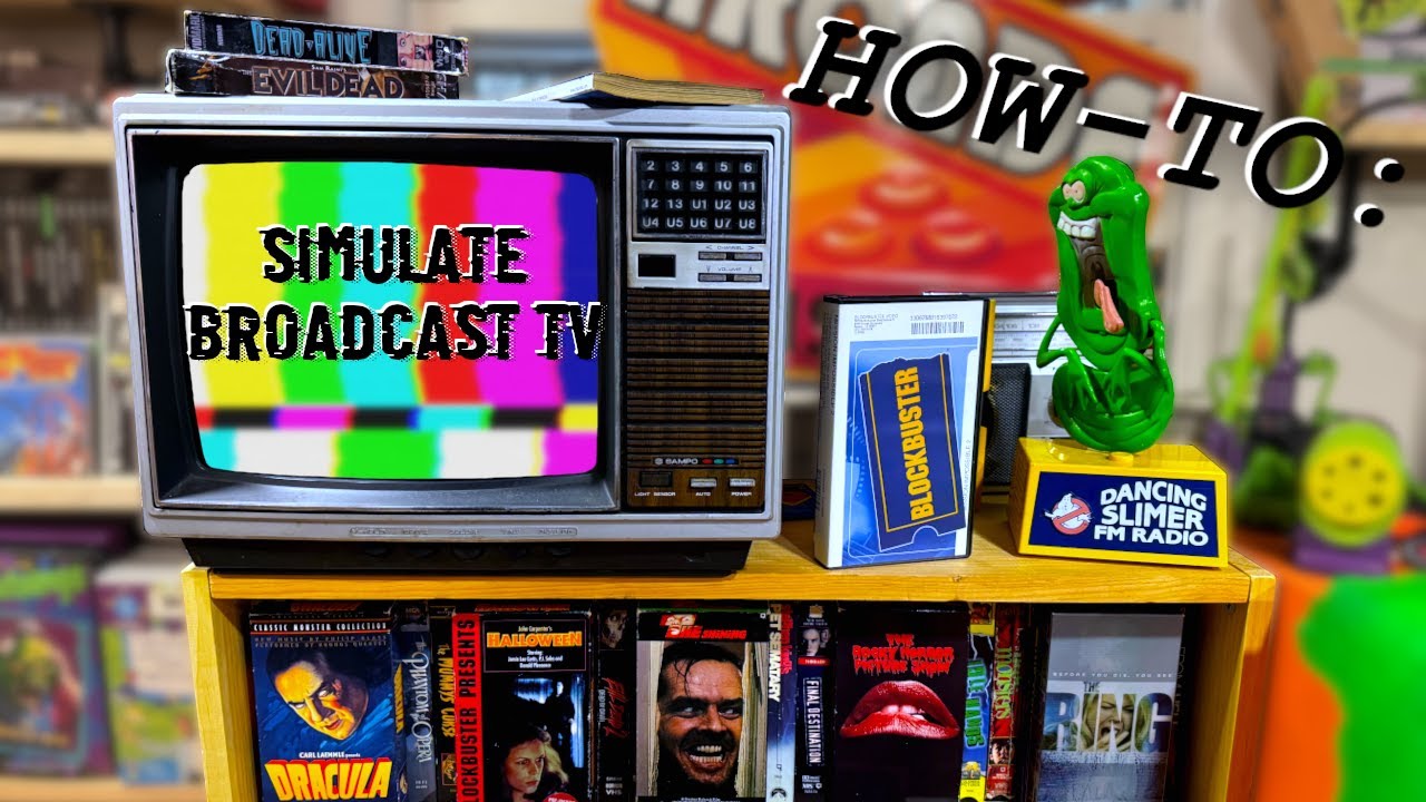 Retro Viewer Project - Play Retro Commercials on your CRT - Tutorial