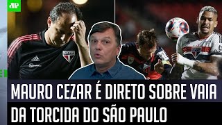 ‘A torcida do São Paulo está bem cansada de…’: Mauro Cezar manda a real sobre vaias da torcida