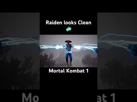 Raiden in Mortal Kombat 1 Looks So Clean #mk1