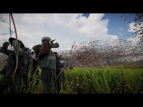 6,000,000 RPM Full-Auto Archer vs 3 MILLION ZOMBIE - UEBS 2