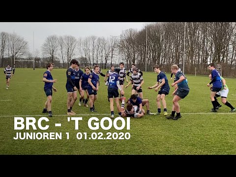 BRC Junioren tegen 't Gooi 01 02 2020