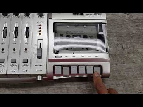 Tascam MF-P01 4-Track Portastudio Cassette Recorder