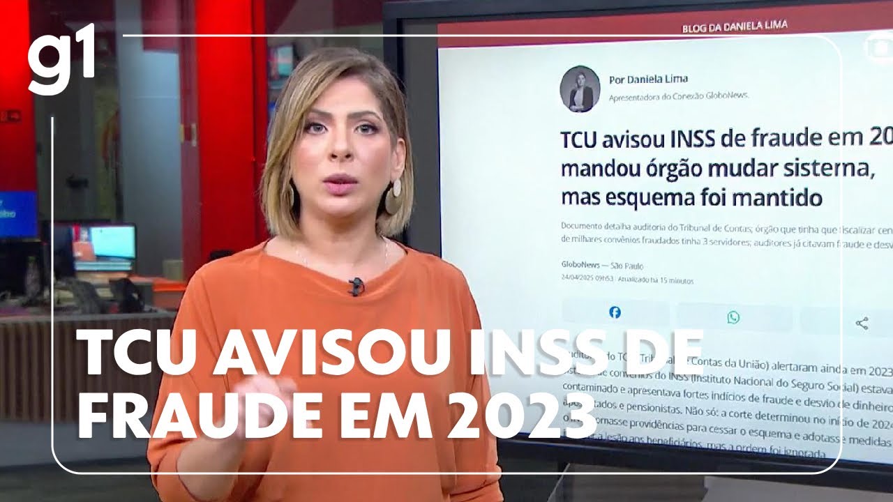 TCU avisou INSS de fraude em 2023, mas esquema foi mantido #g1