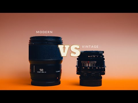 Modern vs vintage lens
