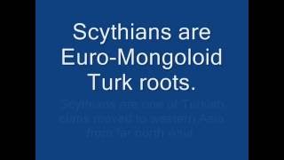Scythians are Turkish clan Euro-Mongoloids from Altai/Asia