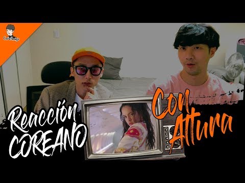 COREANOS REACIONAN A  Con Altura - ROSALÍA, J Balvin, ft. El Guincho (MUSICA 2019)