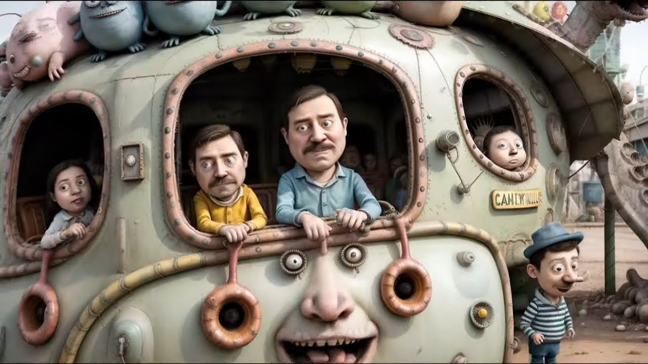 Trippy Morphing City | Stable Diffusion Deforum 4K