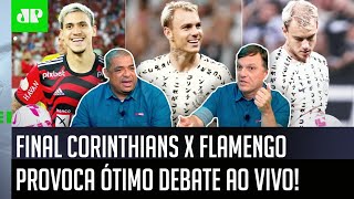 “A pergunta que eu faço é: por que o Corinthians…”: Veja debate antes da final com o Flamengo