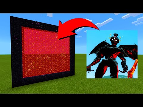 How To Make A Portal To The Cartoon Demon Dimension in Minecraft!
