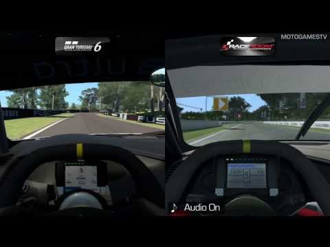 Gran Turismo 6 vs RaceRoom Beta - Audi R8 LMS Ultra at Bathurst