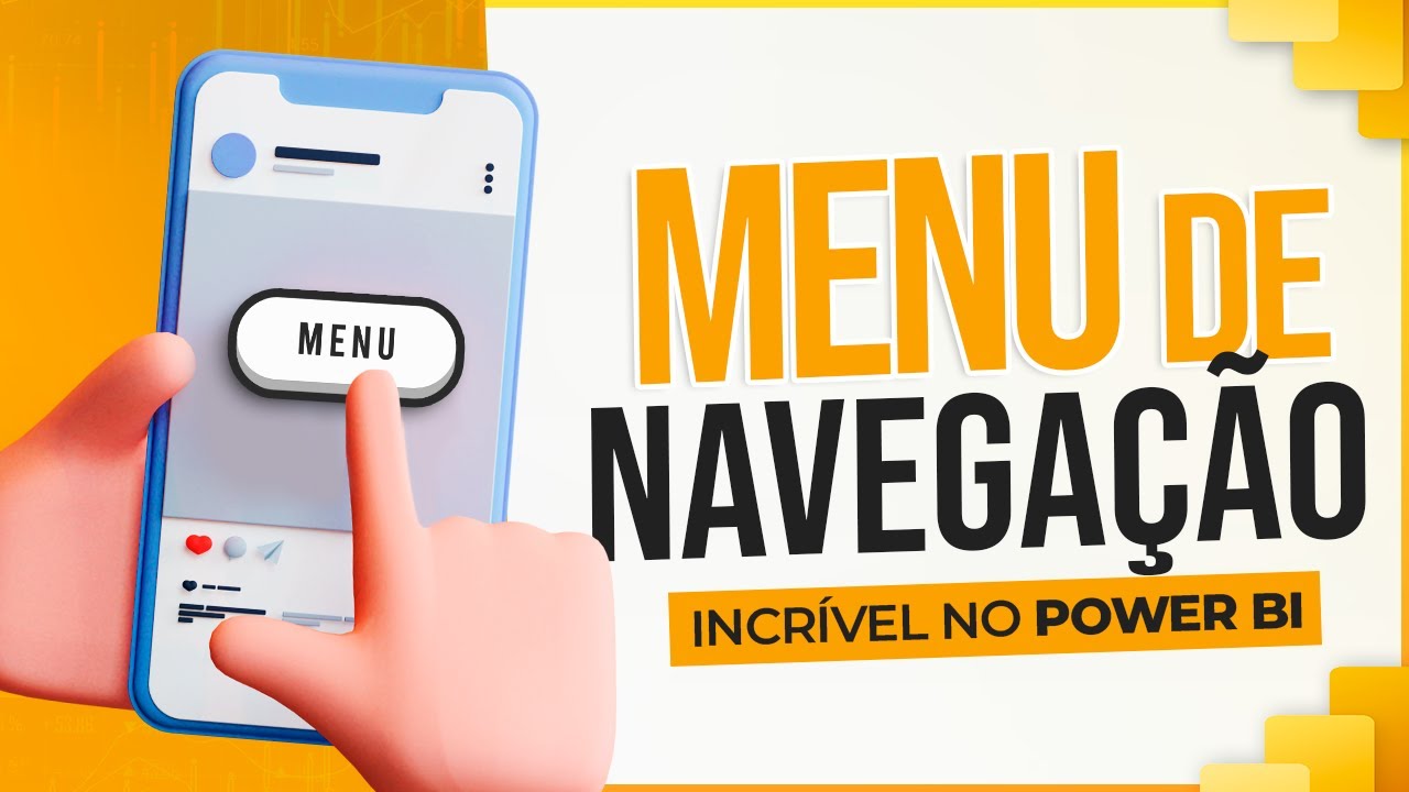 Menu de Navegação Incrível no Power BI