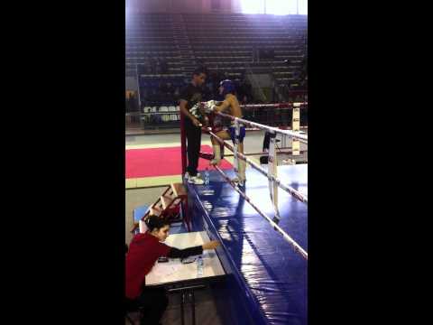 1er combat de Christopher NEGRIER en plein contact (KO system)