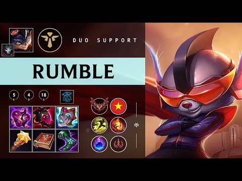 Rumble Support vs Taliyah - VN Grandmaster Patch 26.01