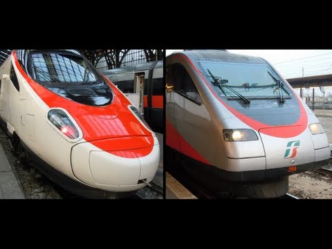 [AV] ALTA VELOCITA' A CONFRONTO - EUROCITY ED EUROSTAR FRECCIARGENTO (ETR 610 - ETR 485).
