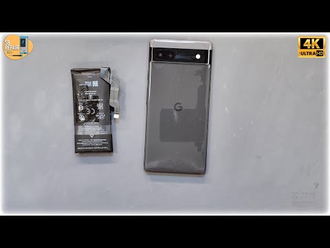 google Pixel 6 Battery Replacement 4K #google #pixel #repair #brocken