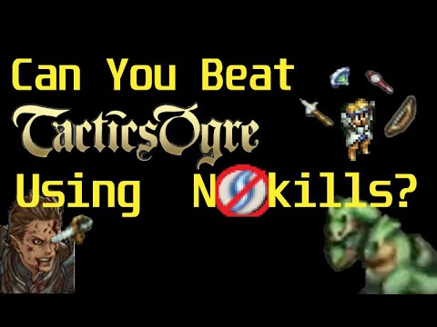 Can You Beat Tactics Ogre Without Equipping Skills?