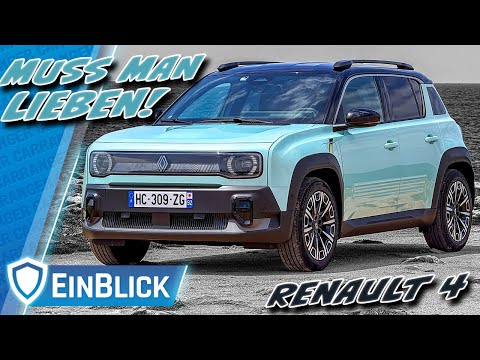 Mit LIEBE gebaut! Renault 4 Iconic - Sind die Emotionen made in France den Preis wert?