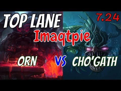 IMAQTPIE Orn vs Cho'Gath Top Stream Gameplay Season 8