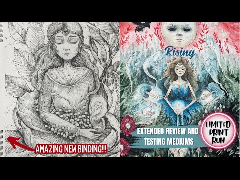 Rising Coloring Book | Karolina Kubikowska | Extended Review (CLICK BINDING EDITION)