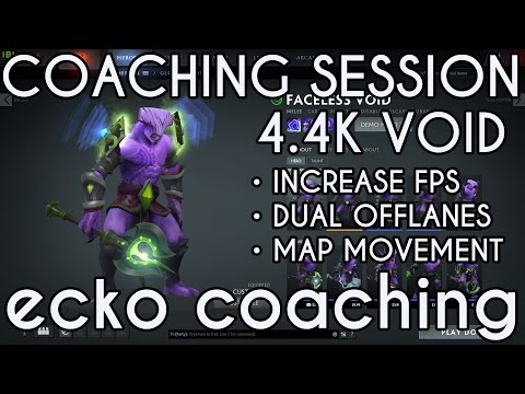 Dota 2 ecko Coaching  4.4K VOID + NECRO + JUGG