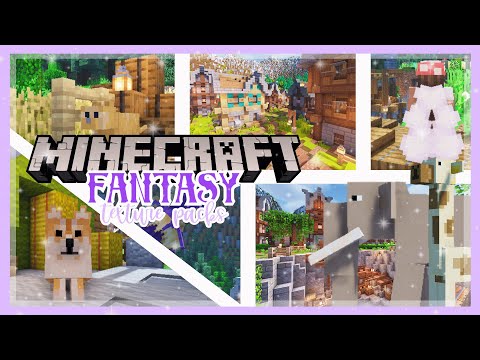 Fantasy, Cute Mobs, Aesthetic ✨ | Minecraft 1.19 Texture Packs