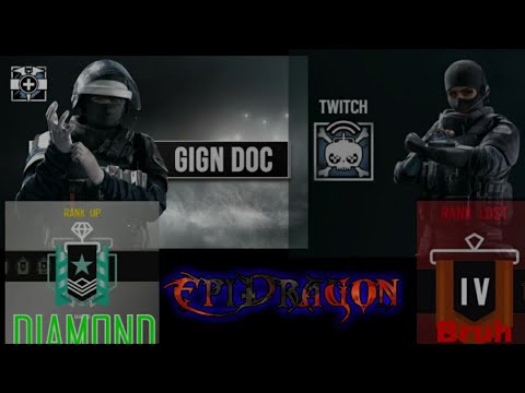 Diamond plays by a Copper IV. Flawless Gign Game. Rainbow 6 Siege
