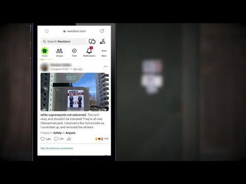 White supremacist propaganda emerges in Cheesman Park