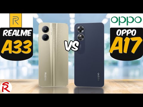 Realme C33 vs Oppo A17