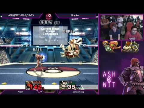 Pooch (Samus) vs VersaceRang (Bowser) - ASH@WIT #29 PM Bracket
