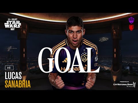 GOAL: Lucas Sanabria Scores his First Goal for the LA Galaxy