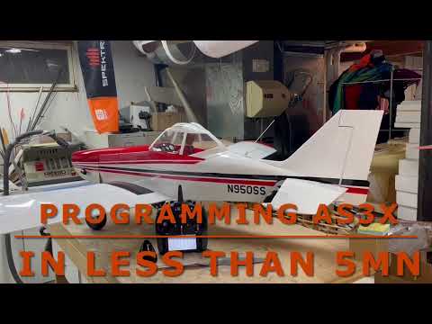 Programming Spektrum AS3X in less than 5mn