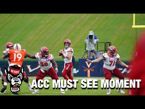 NC State TE Cary Angeline Scores on Wild Trick Play