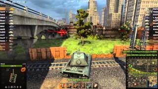 Change of pace: World of Tanks, E-100 game.