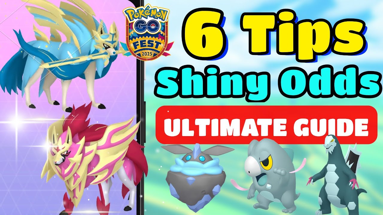 video guide to maximize your shiny hunting at go fest