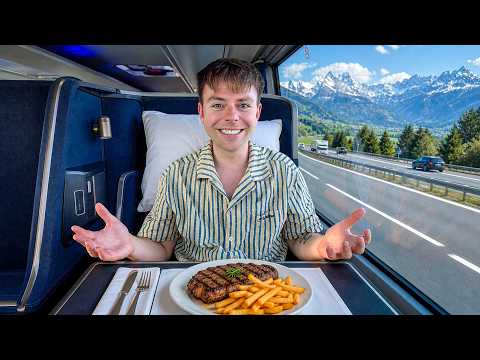 Prøver BUSINESS CLASS på en bus igennem Europa