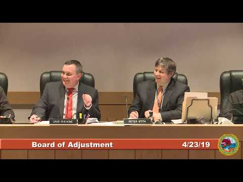 Board of Adjustment 4.23.19