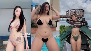 Sexy hot pinay swimsuit tiktok dance compilation