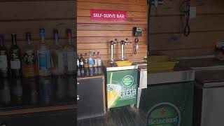 Self-Serve Bar? #caribbeanisland #travel #stalucia #motivation
