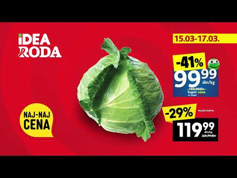 IDEA i RODA | Nedeljna akcija 15 - 21.03.2024.