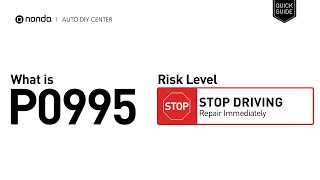 OBD Code p0995 Guide to Repair