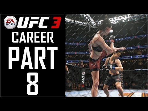 EA Sports UFC 3 - Career (Female) - Let's Play - Part 8 - "Contender Contract (Main Card Debut)"