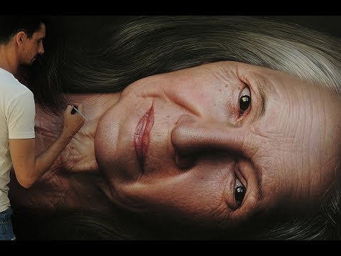 Speed painting drawing dry brush technique - fabiano Millani (mother )